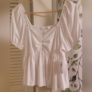 Planet Gold Ruched Blouse